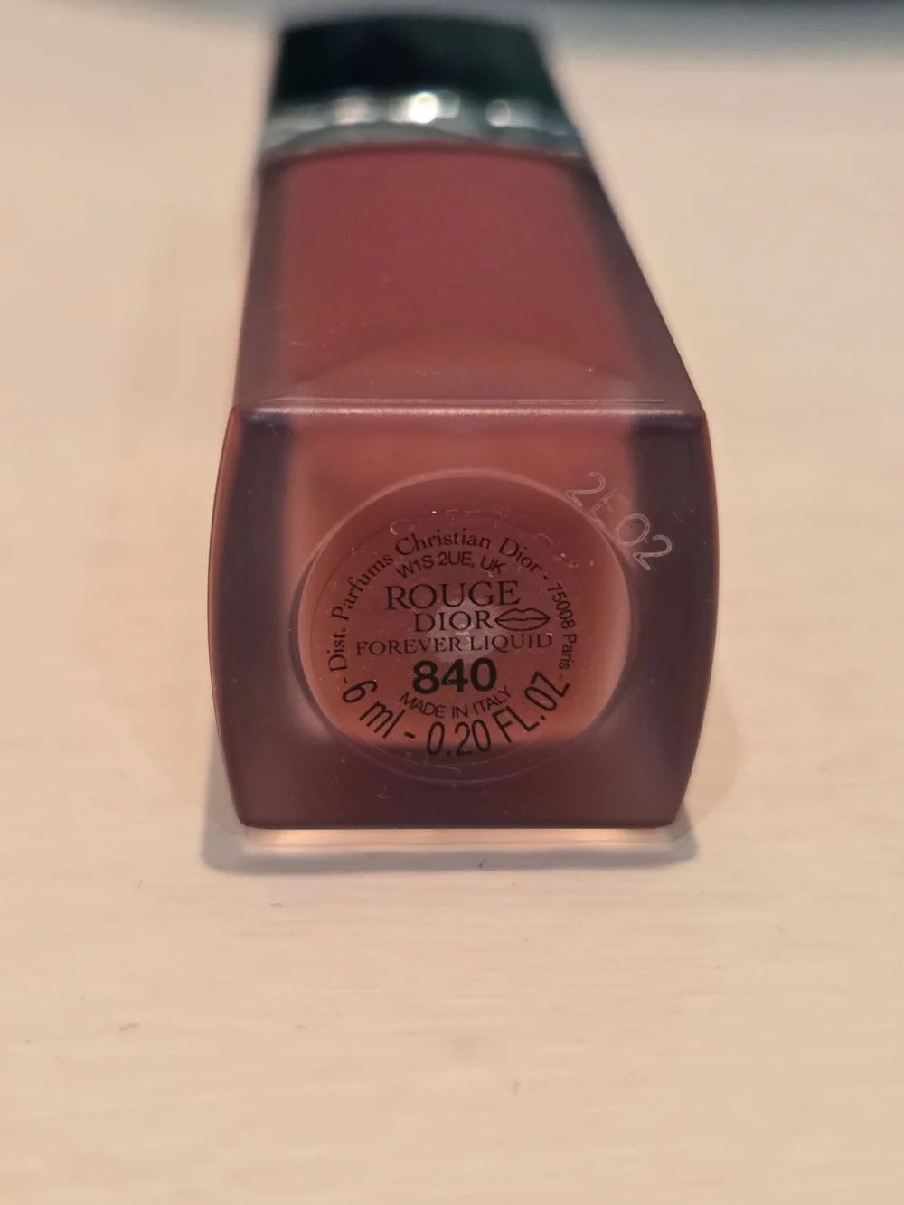 Dior velvety matte